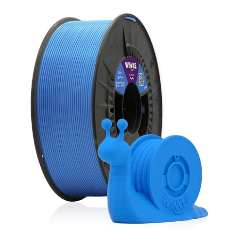 WINKLE PLA HD Filament, Himmelblau, 3D-Drucker-Filament, PLA-Filament, 1,75 mm, 300 g, Blau, kompatibel mit allen 3D-Druckern, Maßgenauigkeit, Spule mit 300 g von Winkle