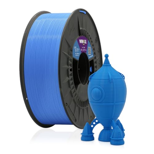 Winkle PLA HIGH SPEED Rush Blue Filament | PLA 1,75 mm | Druckfilament | 3D-Drucker | 3D-Drucker | High Speed | Farbe Rush Blue | Spule mit 1000 g von Winkle