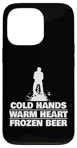 Cold Hands Warm Heart Ice Fishing Hülle für iPhone 13 Pro von Winter Eisfischen Sport Designs Idee