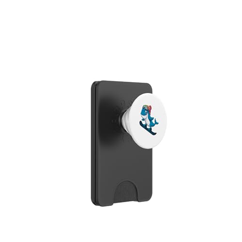 Süßes Wal Snowboard Fun Winter Design PopSockets PopWallet für MagSafe von Winter Snow Animals