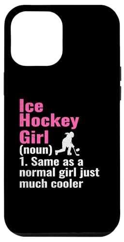 Hülle für iPhone 15 Plus Eishockey Mädchen Definition Wintersport von Winter Sports Ice Hockey Player Gifts