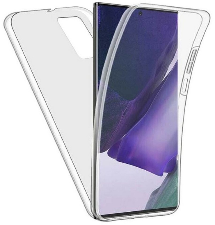 Wisam Smartphone-Hülle für Samsung Galaxy Note 20 Ultra Full Cover TPU 360° Transparent 17,53 (6,9 Zoll) von Wisam