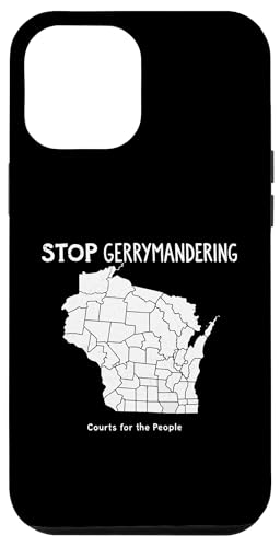 Hülle für iPhone 12 Pro Max Wisconsin Election 2025 - Stop Gerrymandering Now von Wisconsin Election on April 1, 2025