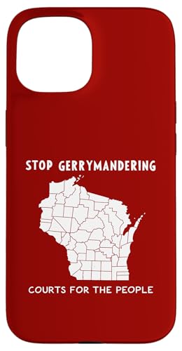 Hülle für iPhone 15 Kampf für Demokratie – Gerichte für das Volk von Wisconsin Election on April 1, 2025