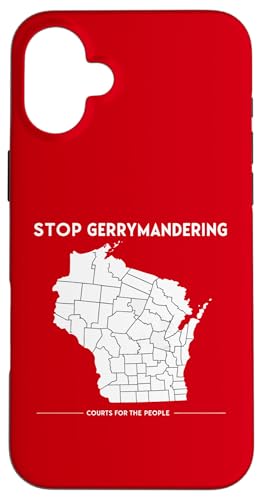 Hülle für iPhone 16 Plus Democracy Matters - End Gerrymandering Today von Wisconsin Election on April 1, 2025