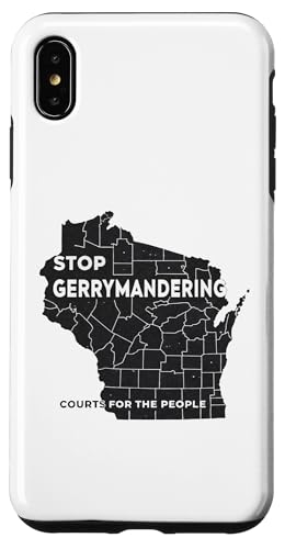 Hülle für iPhone XS Max Stop Gerrymandering - Wisconsin Votes von Wisconsin Election on April 1, 2025