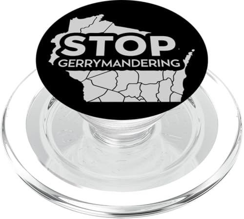 Wisconsin Votes Matter - Stop Gerrymandering PopSockets PopGrip für MagSafe von Wisconsin Election on April 1, 2025