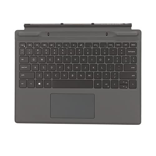 Wisoqu Abnehmbare Laptop-Tastatur, ABS-Hintergrundbeleuchtung, Reisetastatur mit Touchpad, nahtlose Verbindung, tragbare Tastatur für Latitude 7320, 7310, Wisoquochvneir4w von Wisoqu