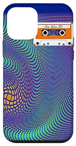 Hülle für iPhone 12 mini Swirl New Wave Mix Tape Musikkassette von Wistful