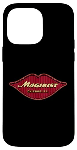 Hülle für iPhone 14 Pro Max Magikist Iconic Vintage Chicago Schild von Wistful