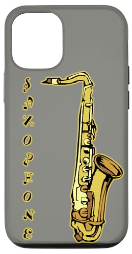 Hülle für iPhone 15 Pro Saxophonband Musikinstrument von Wistful
