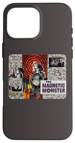 Hülle für iPhone 16 Pro Max Das magnetische Monster Vintage-Science-Fiction von Wistful