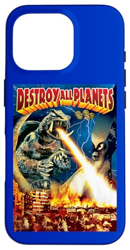 Hülle für iPhone 16 Pro Zerstöre alle Planeten Kaiju-Monster von Wistful