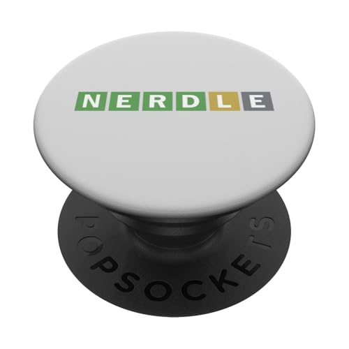 NERDLE Game Nerd PopSockets Klebender PopGrip von Wistful