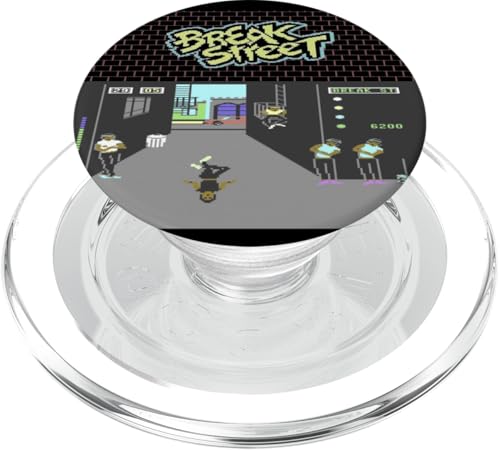 Retro Break Street Dance Spiel PopSockets PopGrip für MagSafe von Wistful