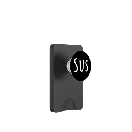 Sus Fun Slang Wort PopSockets PopWallet für MagSafe von Wistful