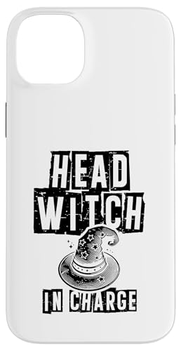 Hülle für iPhone 14 Plus Head Witch In Charge Witch Halloween Besen von Witch Halloween Lover Gifts