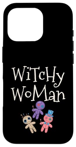 Hülle für iPhone 16 Pro Witchy Woman Witch Halloween Besen Besen von Witch Halloween Lover Gifts