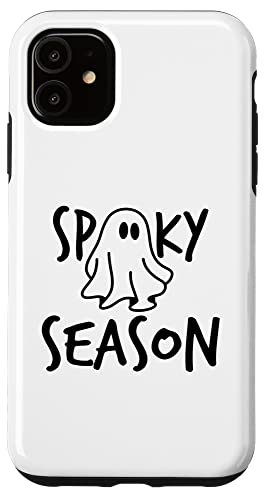 Hülle für iPhone 11 Spooky Season Ghost – Kinder & Erwachsene Halloween Trick or Treat von Witchy Wardrobe