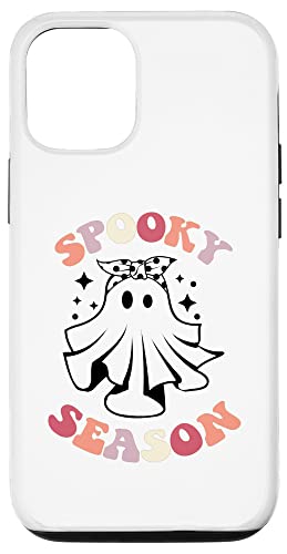 Hülle für iPhone 13 Spooky Season Ghost – Kinder & Erwachsene Halloween Trick or Treat von Witchy Wardrobe