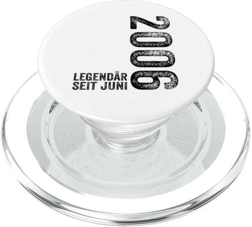 19. Geburtstag Mann 19 Jahre Legendär seit Juni 2006 PopSockets PopGrip für MagSafe von Witzige Geschenke zum 19 Geburtstag Mann und Frau