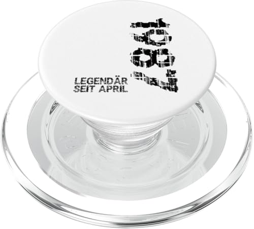 38. Geburtstag Mann 38 Jahre Legendär seit April 1987 PopSockets PopGrip für MagSafe von Witzige Geschenke zum 38 Geburtstag Mann und Frau