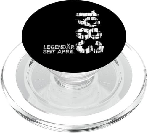 42. Geburtstag Mann 42 Jahre Legendär seit April 1983 PopSockets PopGrip für MagSafe von Witzige Geschenke zum 42 Geburtstag Mann und Frau