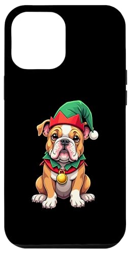 Hülle für iPhone 12 Pro Max Mops Liebhaber Weihnachten Elf Mädchen Jungen Xmas Hund von Witzige Hunde Weihnachten Outfit Design Shop