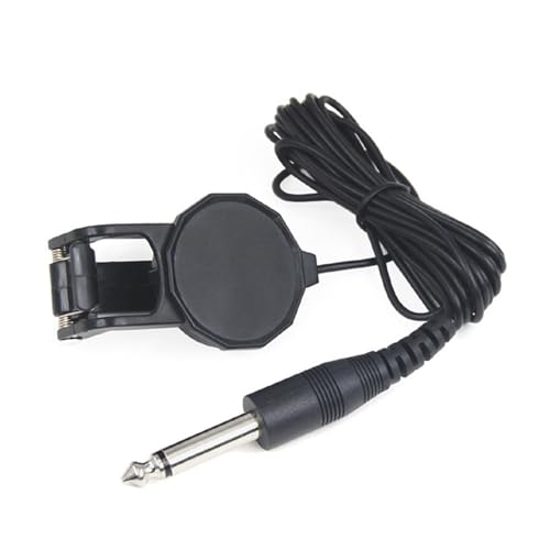 Akustik Gitarre Akustik Pickup Clip On Kontakt Mikrofon Piezo Pickup Für Akustik Gitarre Violine Ukulele Banjo von Wjsdsg