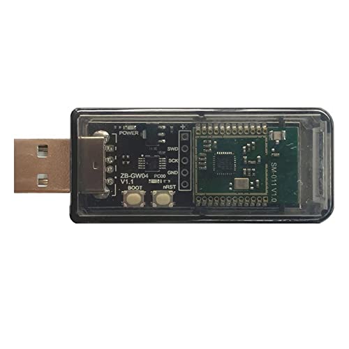 Wlauqueta ZigBee 3.0 Silicon Labs Mini EFR32MG21 USB-Dongle-Chip-Modul für Gateway für Hub, offen, Universal, ZHA NCP OpenHAB von Wlauqueta