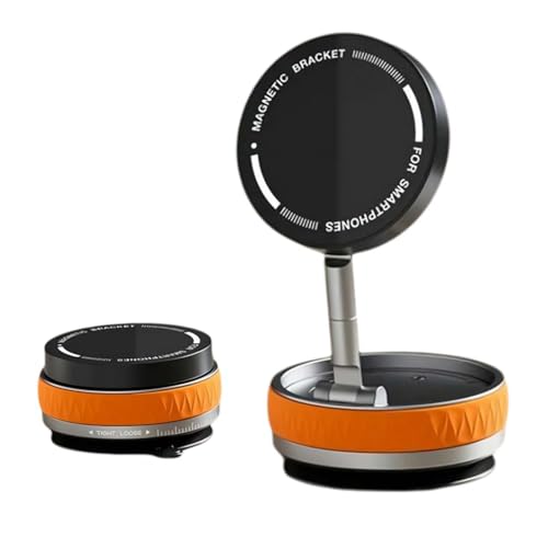Wmool Moft Pivot Pro Gripmaster 360 Magnethalter, MPP 360° Drehbar 180° Faltbare Vakuum Saugnapf Magnetische Handyhalterung für Auto/Reibungslose Reisen/Fitnessstudio, Universal für alle Handys Wmool Moft Pivot Pro Gripmaster 360 Magnethalter, MPP 360° Drehbar 180° Faltbare Vakuum Saugnapf Magnetische Handyhalterung für Auto/Reibungslose Reisen/Fitnessstudio, Universal für alle Handys von Wmool