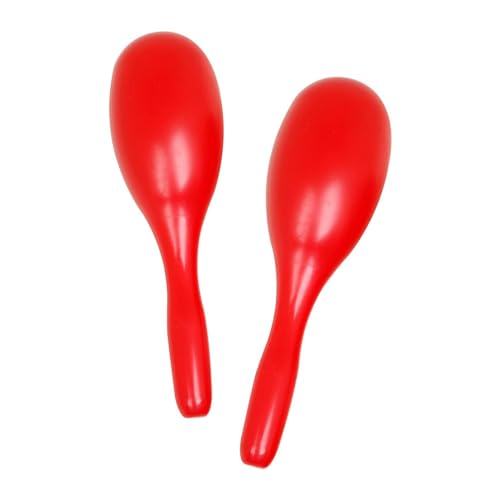 1 Paar Maracas Spielzeug Krachmacher Partybevorzugung Kunststoff Maraca Shaker Musikinstrumente Happy Atmospheres Maker von Woedpez