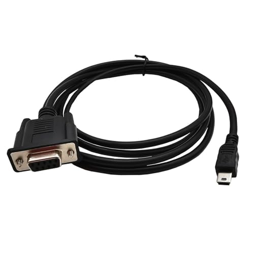 Woedpez USB Stecker Auf RS232 DB9 9-polige Buchse Adapter 180 cm Kabeladapter von Woedpez