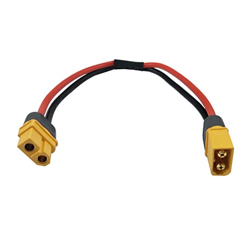 XT60 Kabelstecker Männlich Weiblich XT-60 Stecker Linie 14AWG Silikondraht Für Batterie FPV Drohnen 30 CM/11 8 In von Woedpez