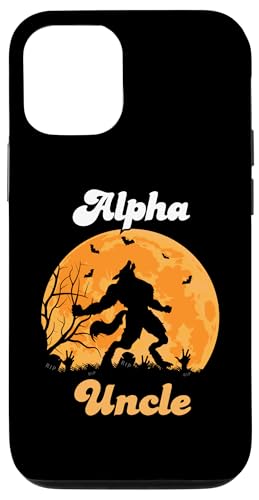 Hülle für iPhone 15 Pro Alpha Onkel Wolf passt zum Familienstamm Wolves Moon von Wolf Family Tees