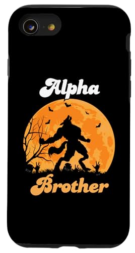 Hülle für iPhone SE (2020) / 7 / 8 Wolf Alpha Brother Matching Tribe Wolves Campingpaket Mond von Wolf Family Tees