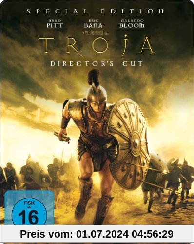 Troja - Director's Cut (limitiertes Steelbook, exklusiv bei Amazon.de) [Blu-ray] von Wolfgang Petersen