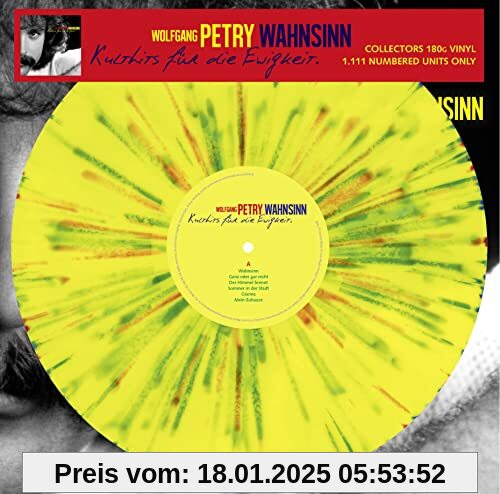 Wahnsinn - Kulthits für die Ewigkeit - Limitiert und 1111 Stück nummeriert, splatter.180gr. [ 180g Vinyl / Limited Edition] Magic [Vinyl LP] von Wolfgang Petry