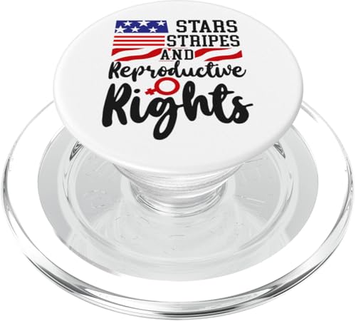 Feministische Stars Stripes & reproduktive Rechte PopSockets PopGrip für MagSafe von Women Rights Empowerment Gender Equality HD0