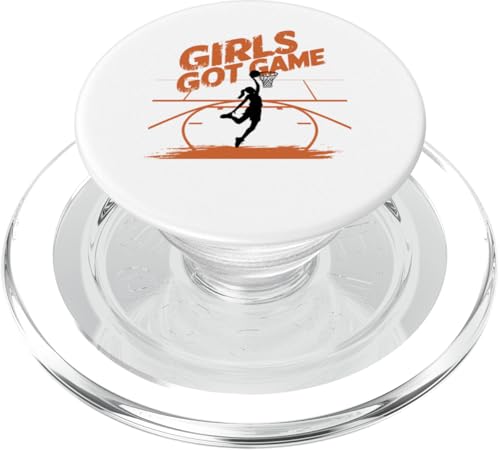 Damen Indoor Basketball Basketball Party Favors For Girls PopSockets PopGrip für MagSafe von Womens Outdoor Basketball Girls Youth Basketball