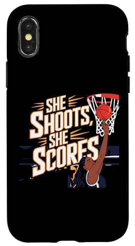 Hülle für iPhone X/XS Damen Indoor Basketball Basketball Party Favors For Girls von Womens Outdoor Basketball Girls Youth Basketball