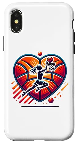 Hülle für iPhone X/XS Damen Indoor Basketball Basketball Party Favors For Girls von Womens Outdoor Basketball Girls Youth Basketball