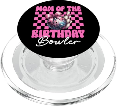 Mama des Geburtstages Bowler Bowling Mama Mama PopSockets PopGrip für MagSafe Mama des Geburtstages Bowler Bowling Mama Mama PopSockets PopGrip für MagSafe von Womens Pink Coquette Bow Bowling Bowler Gifts