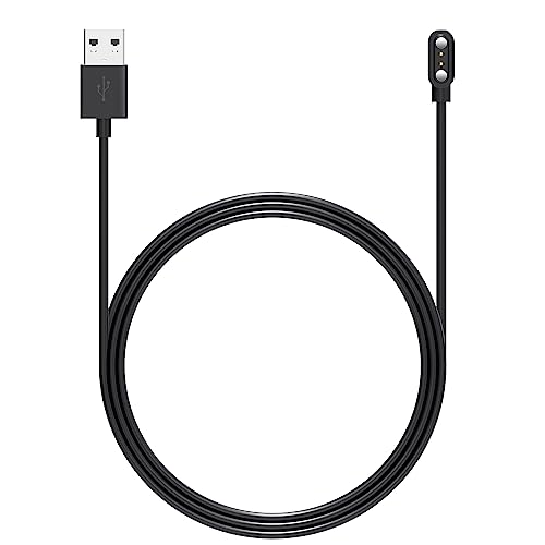 Woneligo magnetisches Ladekabel und Ladegerät für Smartwatch, USB-Ladekabel für VeryFit IDW13, ID 208BT, ID205L, ID207, ID207Mini, Flexibles und beständiges Ladekabel, 30CM von Woneligo