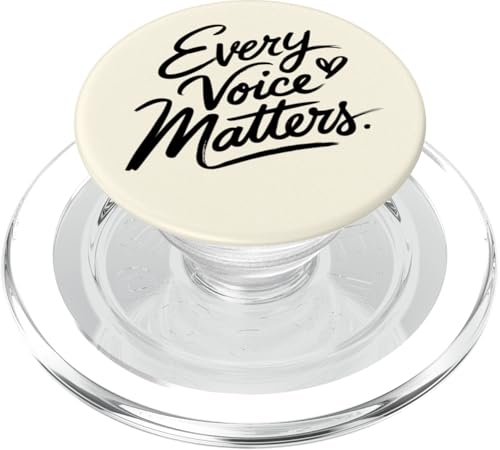 Every Voice Matters Sprachtherapie Frauen PopSockets PopGrip für MagSafe von WordsTheCollective