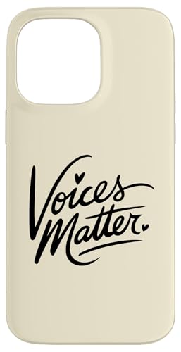 Hülle für iPhone 14 Pro Max Voices Matter Sprachtherapie Frauen Therapeutin von WordsTheCollective