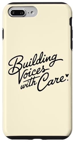 Hülle für iPhone 7 Plus/8 Plus Building Voices With Care Sprachtherapie Frauen von WordsTheCollective