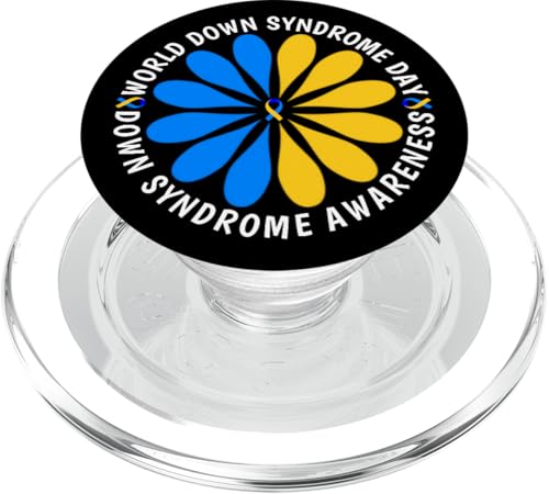 Down Syndrome Awareness Month - World Down Syndrome Day 2025 PopSockets PopGrip für MagSafe von World Down Syndrome Awareness Day 2025 Trisomy 21