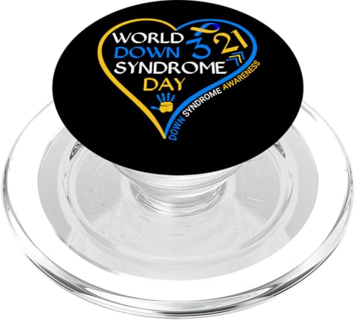 Down Syndrome Awareness Month - World Down Syndrome Day 2025 PopSockets PopGrip für MagSafe von World Down Syndrome Awareness Day 2025 Trisomy 21