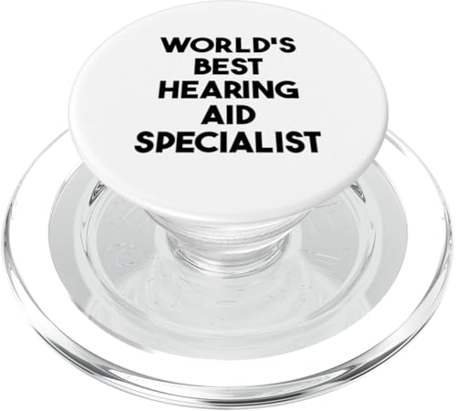 Weltweit bester Hörgeräte-Spezialist PopSockets PopGrip für MagSafe von World's Best Hearing Aid Specialist